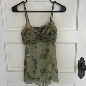Tank top blouse